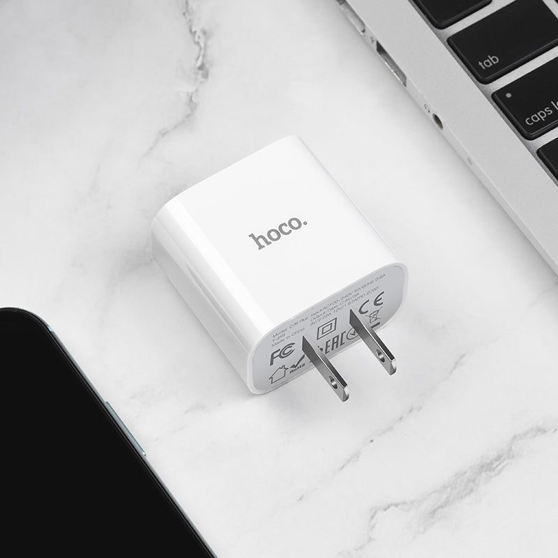 20W USB-C Fast Charger PD Power Delivery Wall Plug for Smartphones