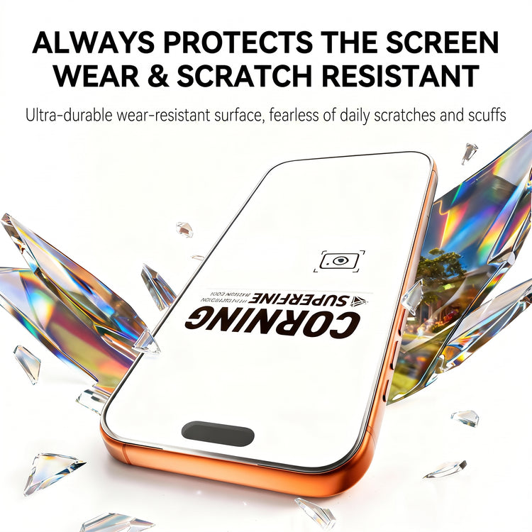 HD 0.33mm Corning Glass Screen Protector for iPhone