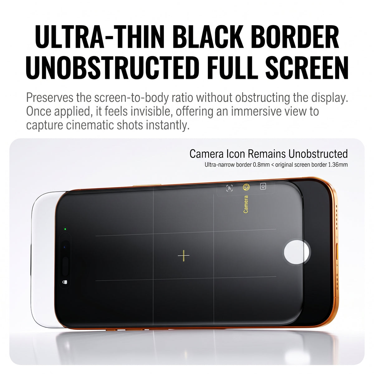 HD 0.33mm Corning Glass Screen Protector for iPhone