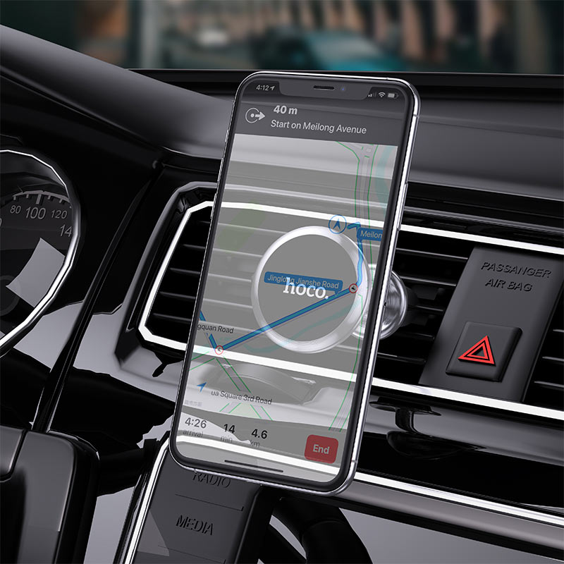 Magnetic Aluminum Alloy Car Air Vent Phone Holder