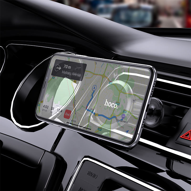 Magnetic Aluminum Alloy Car Air Vent Phone Holder