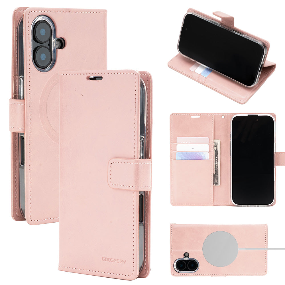 Magsafe Bluemoon Diary Case for iPhone 17