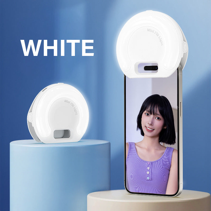 C-Shape Mini Fill Light (D7) - Professional Portable Lighting