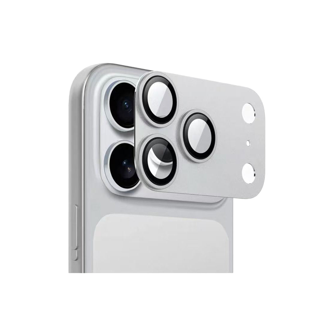Premium 9H Corning Glass & Aviation Aluminum Camera Lens Protector for iPhone 17 Pro / 17 Pro Max