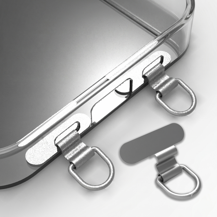 Metal Tether Tab for Lanyard (Mini Capsule) 2pcs
