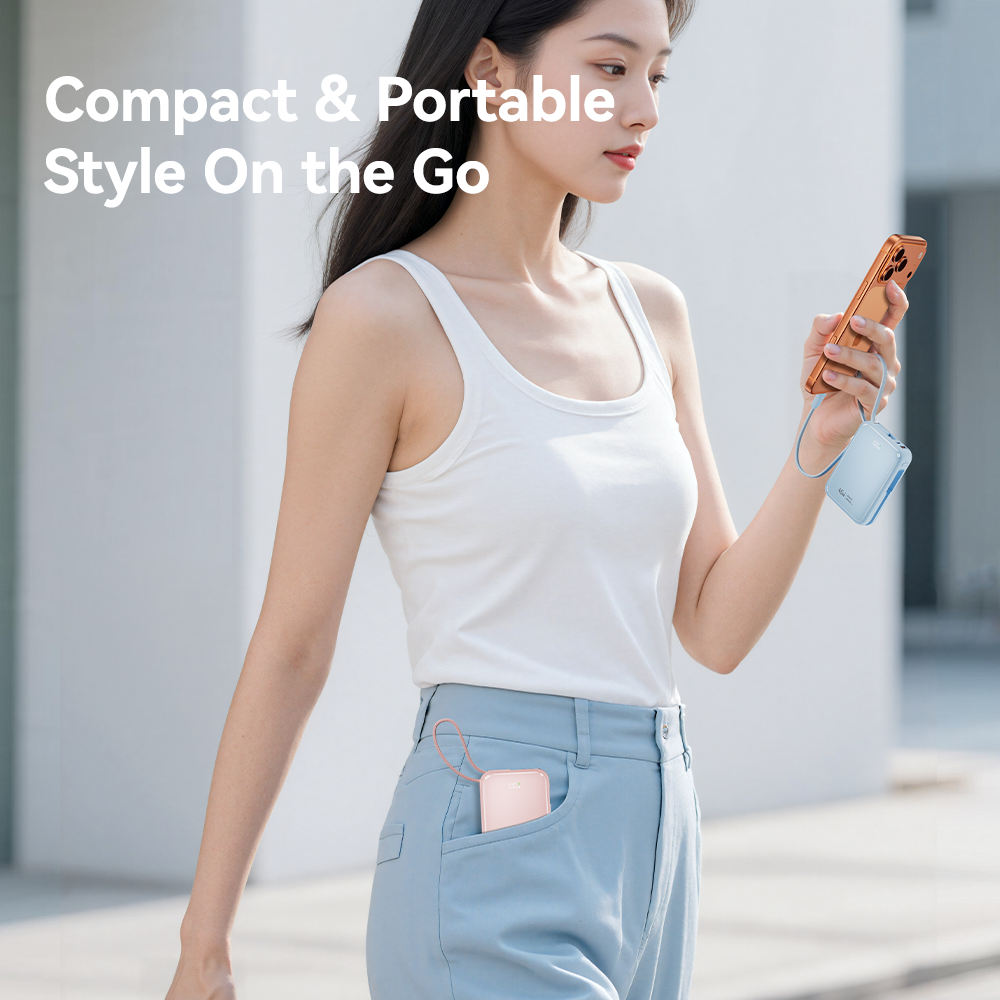 3C Certified C03 Interstellar Series 45W Power Bank with Built-in Cable (20000mAh)