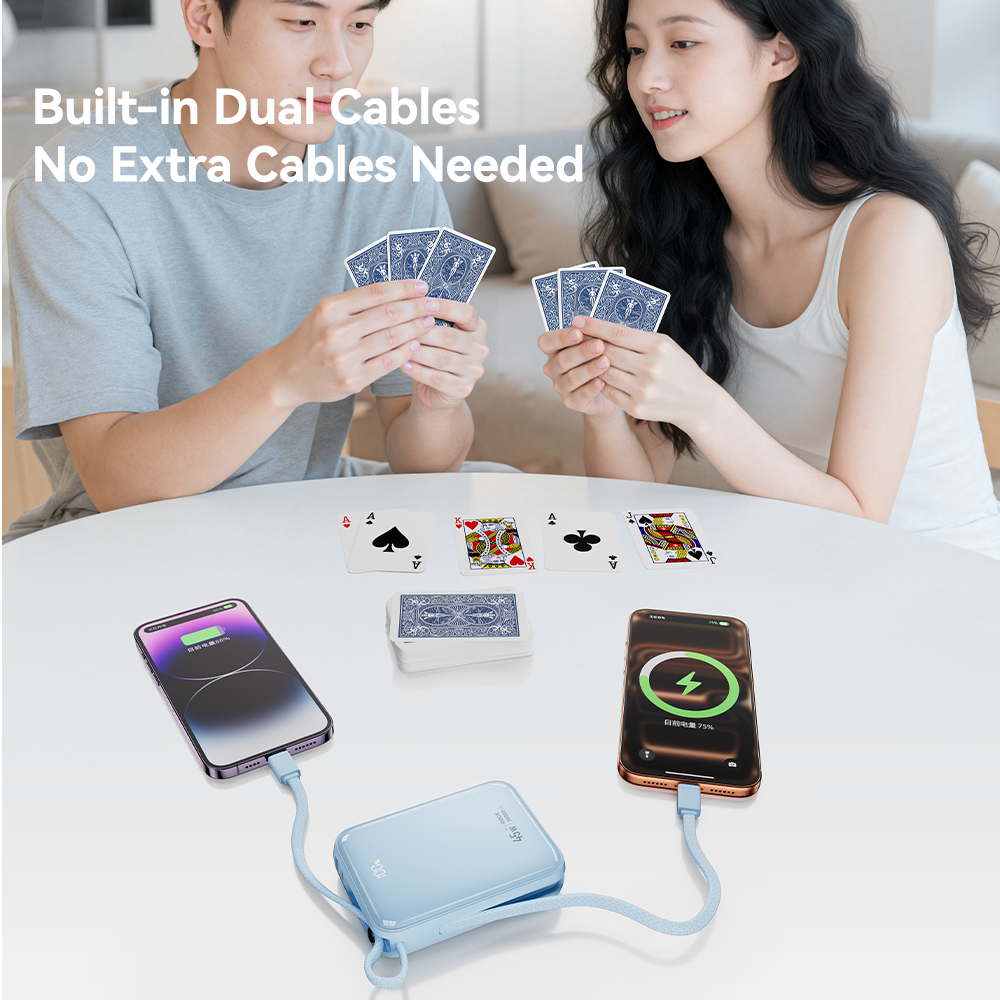 3C Certified C03 Interstellar Series 45W Power Bank with Built-in Cable (20000mAh)