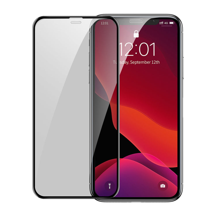 Full Screen Tempered Glass Screen Protector for iPhone 11 Pro Max / XS Max (0.33m Privacy) - SKmobile Canada