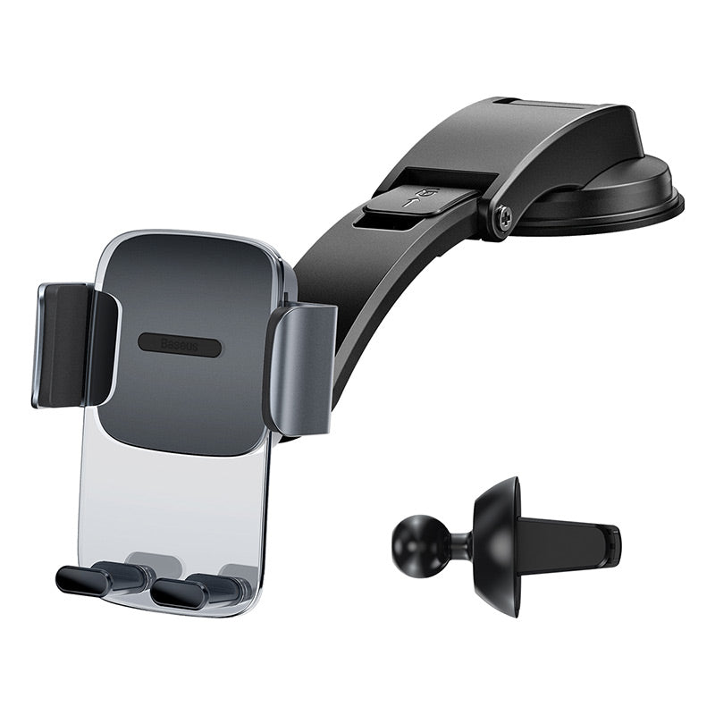 Easy Control Clamp Car Mount Holder Air Outlet with Bonus Suction Mount