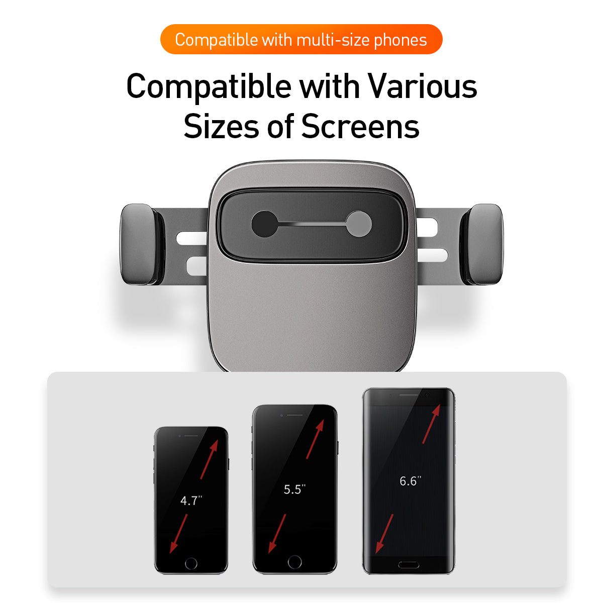 Cube Gravity Car Mount Phone Holder for Air Vents - SKmobile Canada