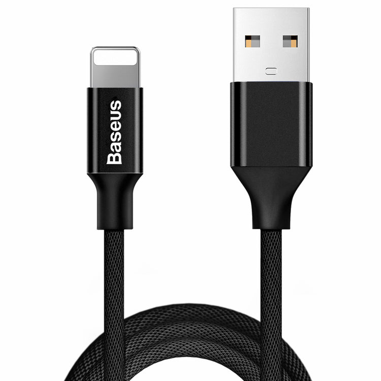 Baseus Braided USB to Lighting Data and Charge Cable (1.8m) - SKmobile Canada
