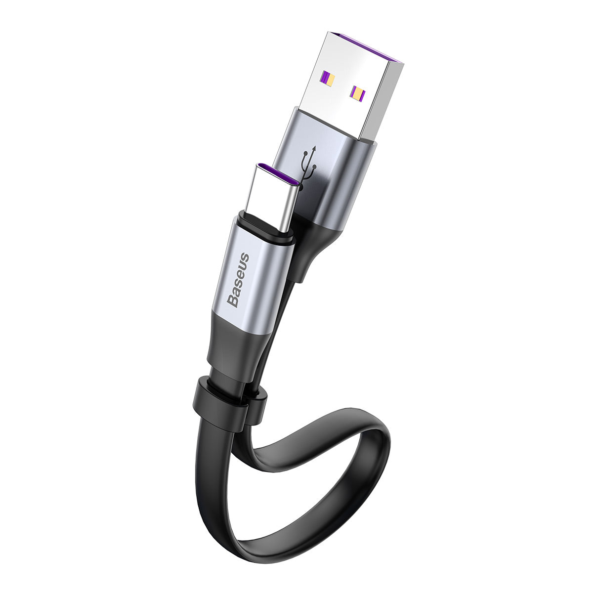 Câble USB vers USB-C à charge rapide BASEUS Simple Huawei &amp; Samsung 40W (23 cm)