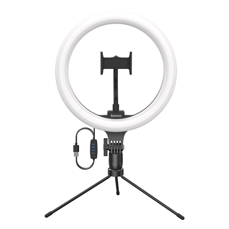 Live Stream Phone Holder with Tripod Stand and 10-inch Ring Light - SKmobile Canada