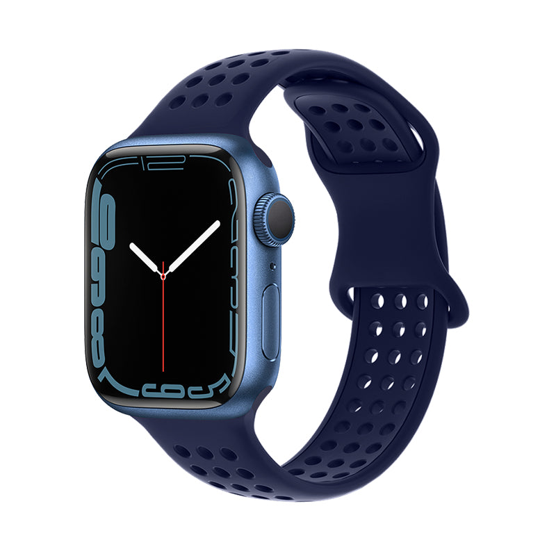 Apple Watch Band - Bracelet en silicone nid d'abeille série flexible