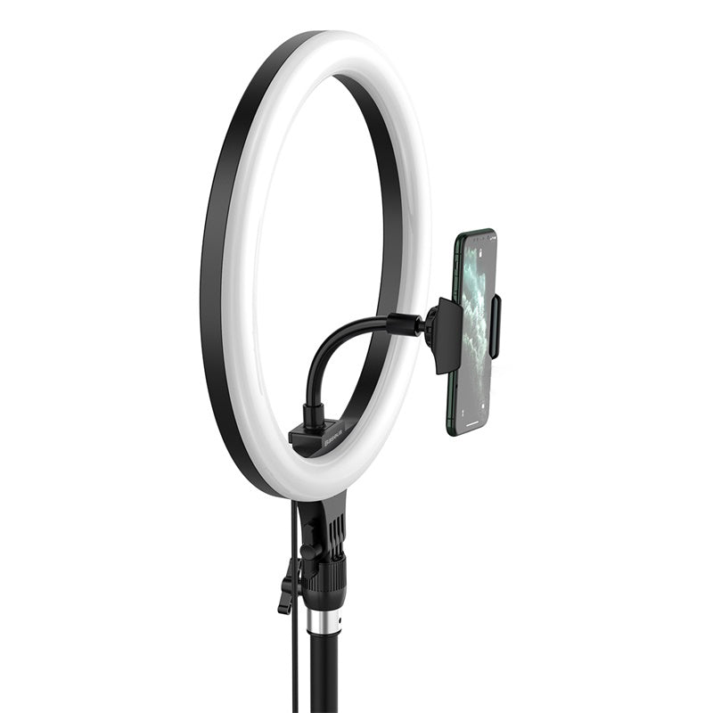 Live Stream Phone Holder with Tripod Stand and 12-inch Ring Light - SKmobile Canada