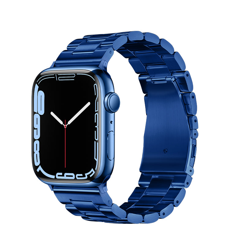 Apple Watch Band Grand Series Three Bead Steel Strap SKmobile Communications Ltd