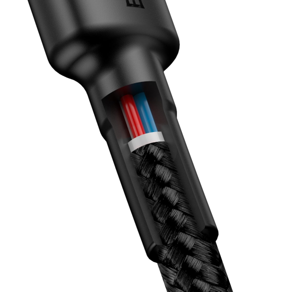 Baseus 60W Braided USB-C to USB-C Data and Charge Cable (1m) - SKmobile Canada