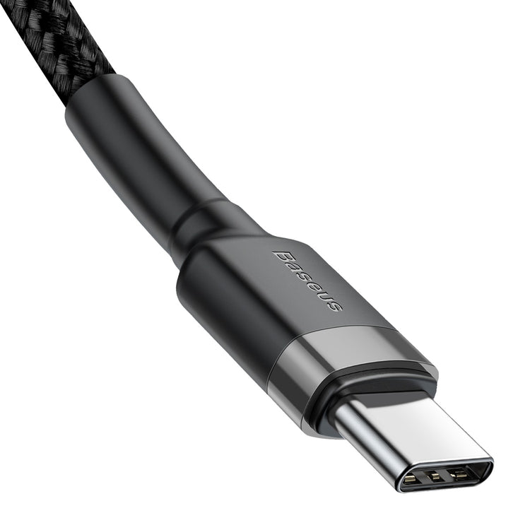 Baseus 60W Braided USB-C to USB-C Data and Charge Cable (1m) - SKmobile Canada