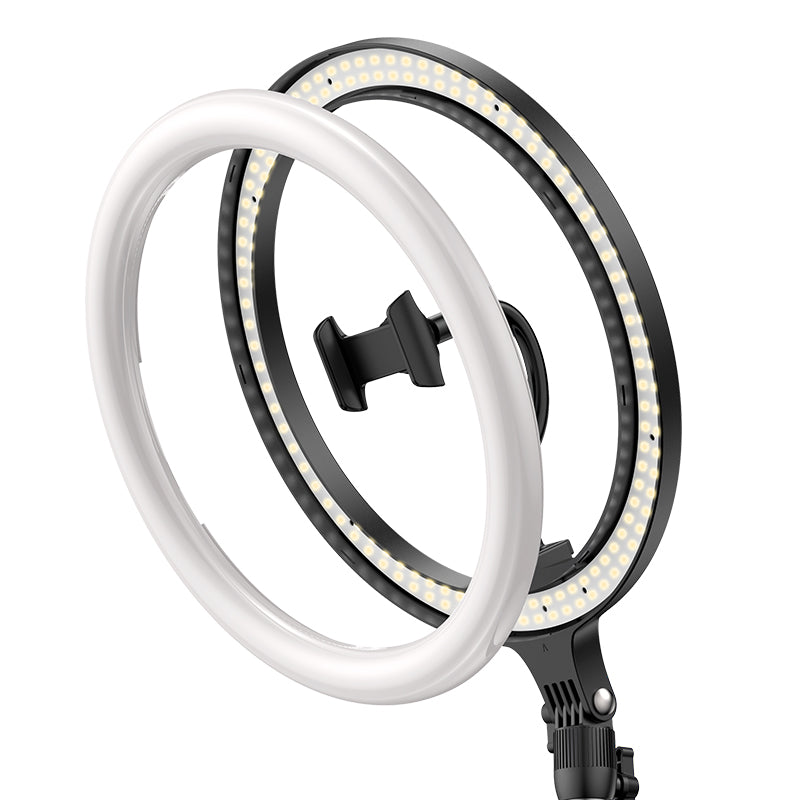 Live Stream Phone Holder with Tripod Stand and 10-inch Ring Light - SKmobile Canada