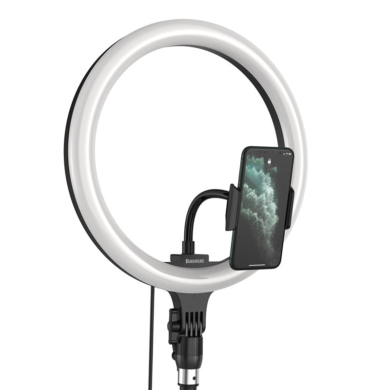 Live Stream Phone Holder with Tripod Stand and 12-inch Ring Light - SKmobile Canada