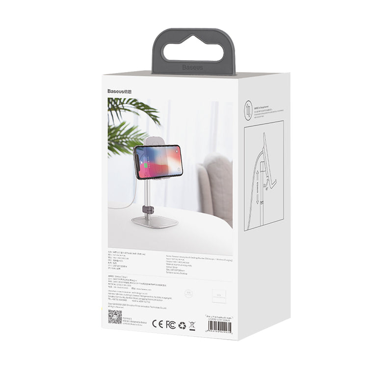 Baseus Literary Youth Desktop Bracket (Telescopic + Wireless Charging) - SKmobile Canada