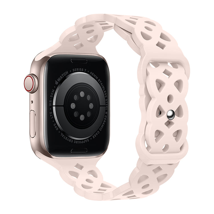 Apple Watch Band - Flexible Series Rhombus Hollow Silicone Strap - SKmobile Canada