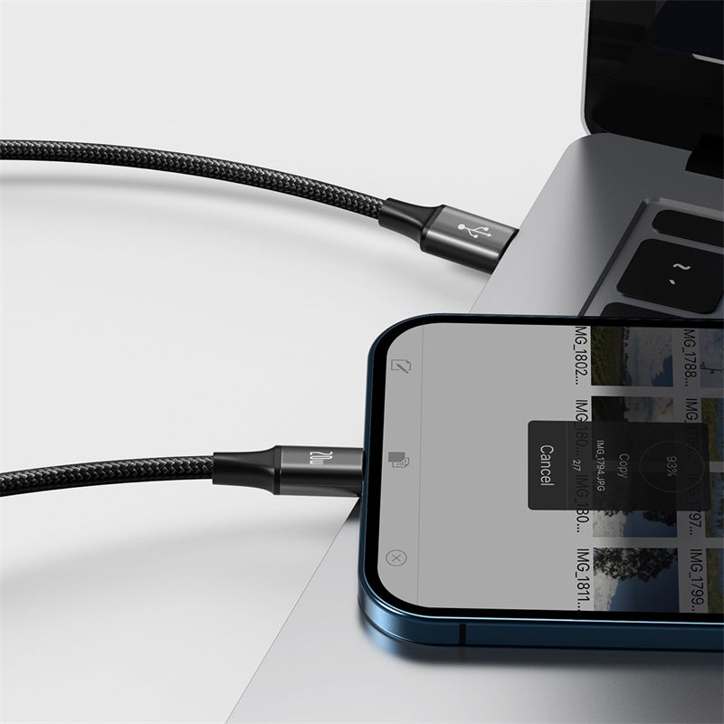 Rapid Series 3-in-1 Fast Charging Data Cable USB-C to USB-C + Lightning + Micro-USB (1.5m)