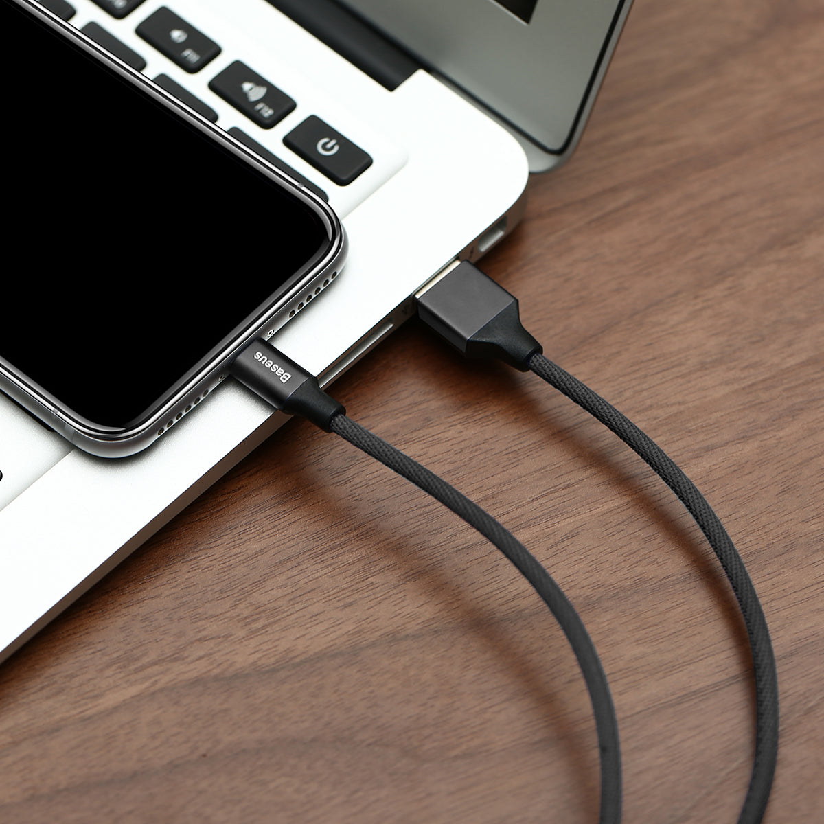 Baseus Braided USB to Lighting Data and Charge Cable (1.8m) - SKmobile Canada