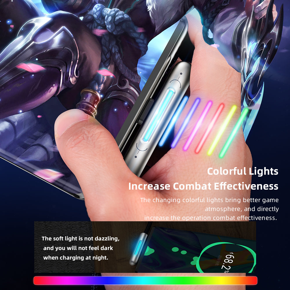 Rock L-Shaped USB to USB-C Data and Charge Cable (2m) - SKmobile Canada