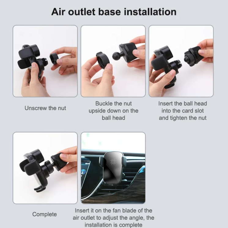 Wireless Charger Car Mount - SKmobile Canada